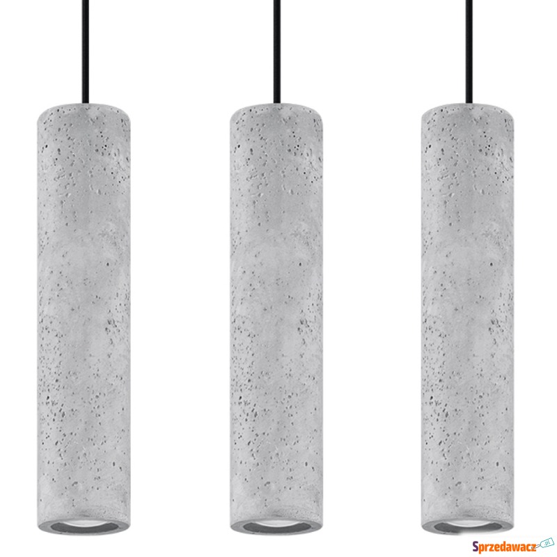 SELSEY Lampa wisząca Luvo 3L beton...