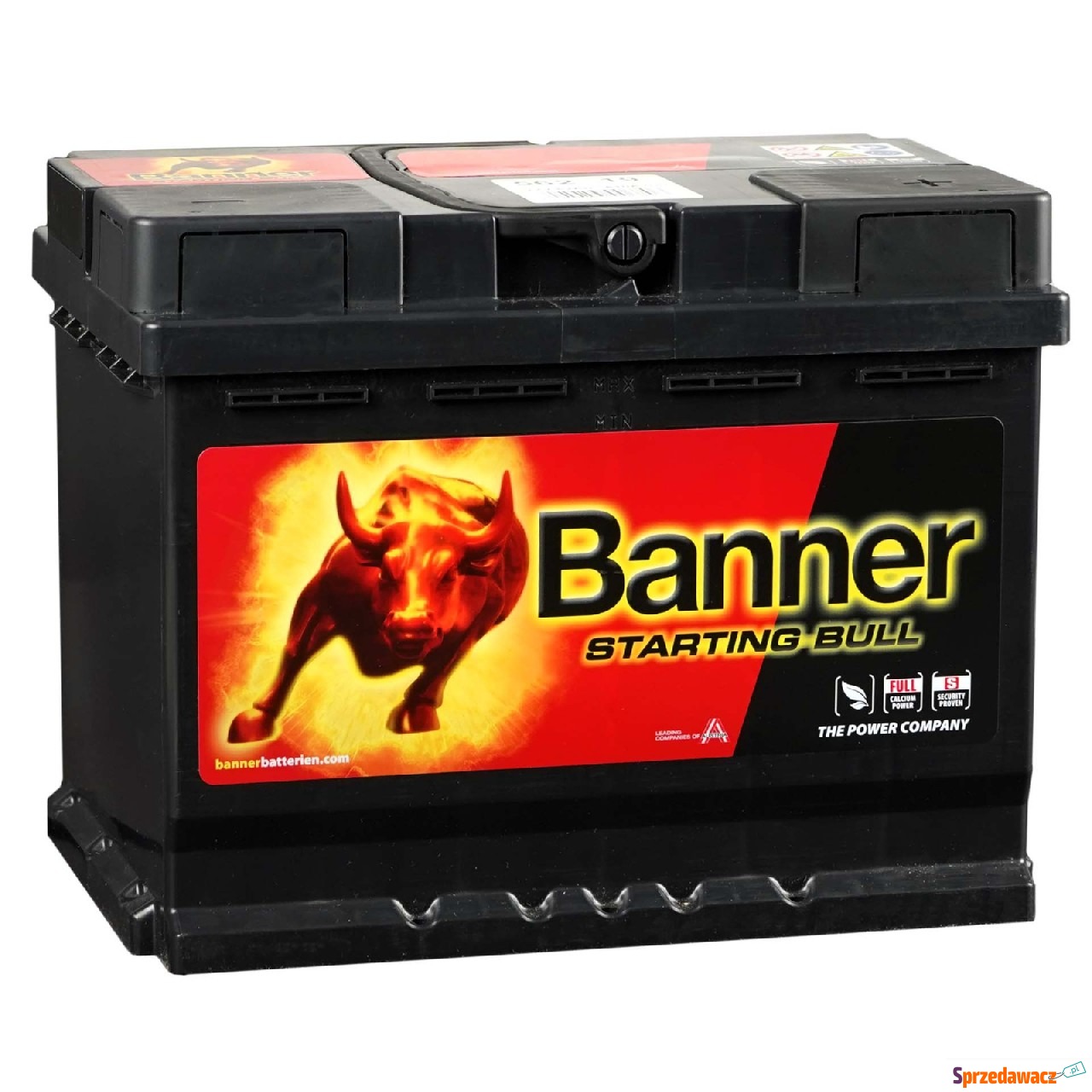 Akumulator 62h 510A Banner Starting...