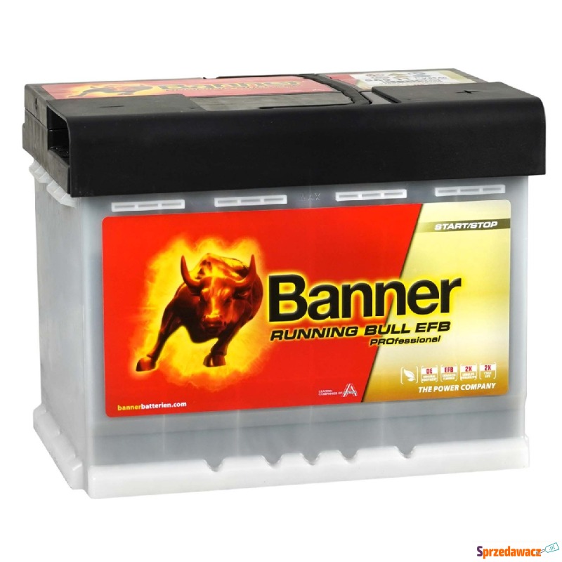 Akumulator 65Ah 640A Banner Running bull efb - Akumulatory - Rybnik