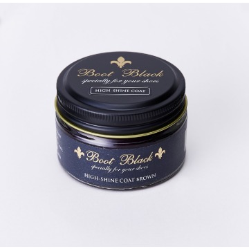 Boot Black High Shine KREM pokrycie do wysokiego połysku - brąz