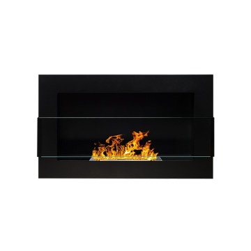 SELSEY Biokominek Astralis 65x40 cm z certyfikatem TÜV Czarny strukturalny - Genesis
