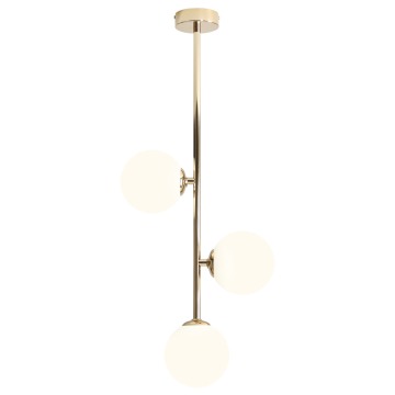 SELSEY Lampa wisząca Oblishers złota - Genesis