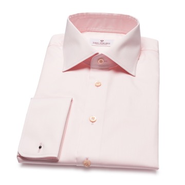 Elegancka różowa koszula VAN THORN szyta na zamówienie 43