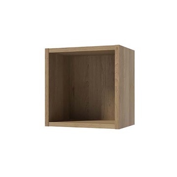 SELSEY Półka ścienna Sundfina 30x30x20 cm buk truflowy - Genesis