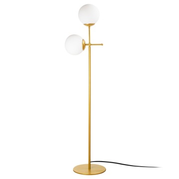 SELSEY Lampa stojąca Tuiren x2 złota - Genesis