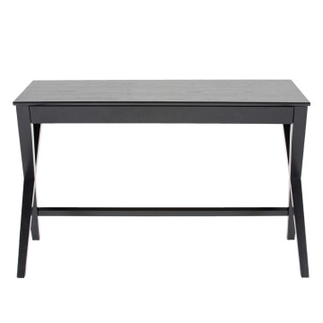 SELSEY Biurko Vagan 120x60 cm czarne z szufladą - Genesis