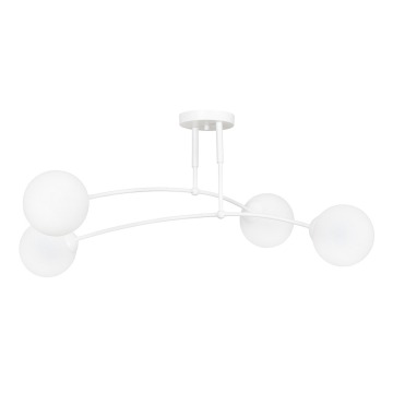 SELSEY Lampa sufitowa Vinadio biała x4 - Genesis