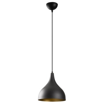 SELSEY Lampa sufitowa Ardulace średnica 26 cm czarna - Genesis