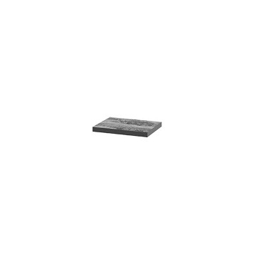 SELSEY Blat łazienkowy Tingry 30x23 cm beton czarny - Genesis