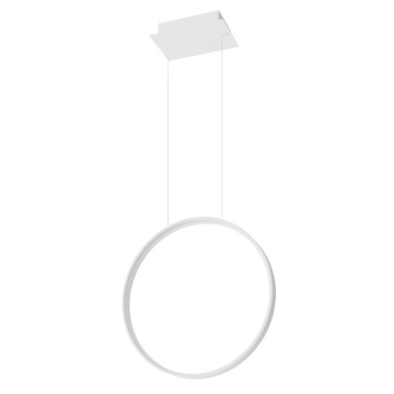 SELSEY Lampa wisząca Retore średnica 55 cm 3000K biała - Genesis