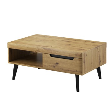 SELSEY Ława Livinella 107x67 cm dąb Artisan - Genesis