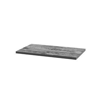 SELSEY Blat łazienkowy Tingry 80x46 cm beton czarny - Genesis