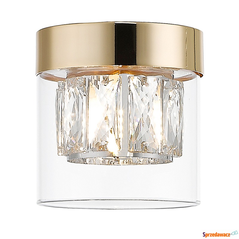 SELSEY Lampa sufitowa Isauras złota 11 cm - Genesis - Lampy wiszące, żyrandole - Inowrocław