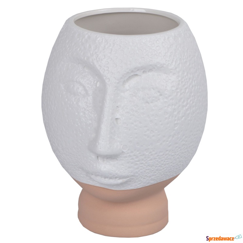 SELSEY Wazon dekoracyjny Brigent biały - Genesis - Wazony - Mikołów