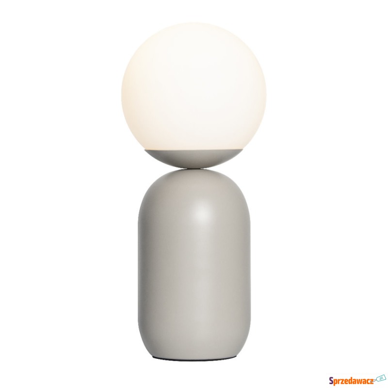 SELSEY Lampa stołowa Notti szara...