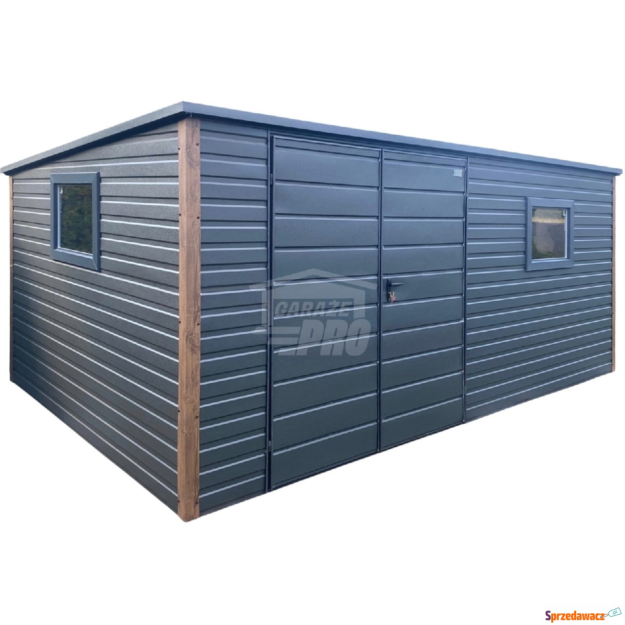 Schowek domek ogrodowy 5x3m brama...