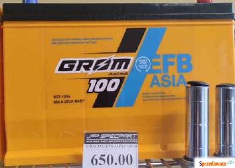 Akumulator 100Ah 850A Grom Racing...