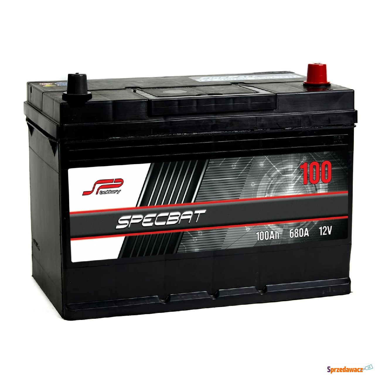 Akumulator 100Ah 680A Specbat P+...