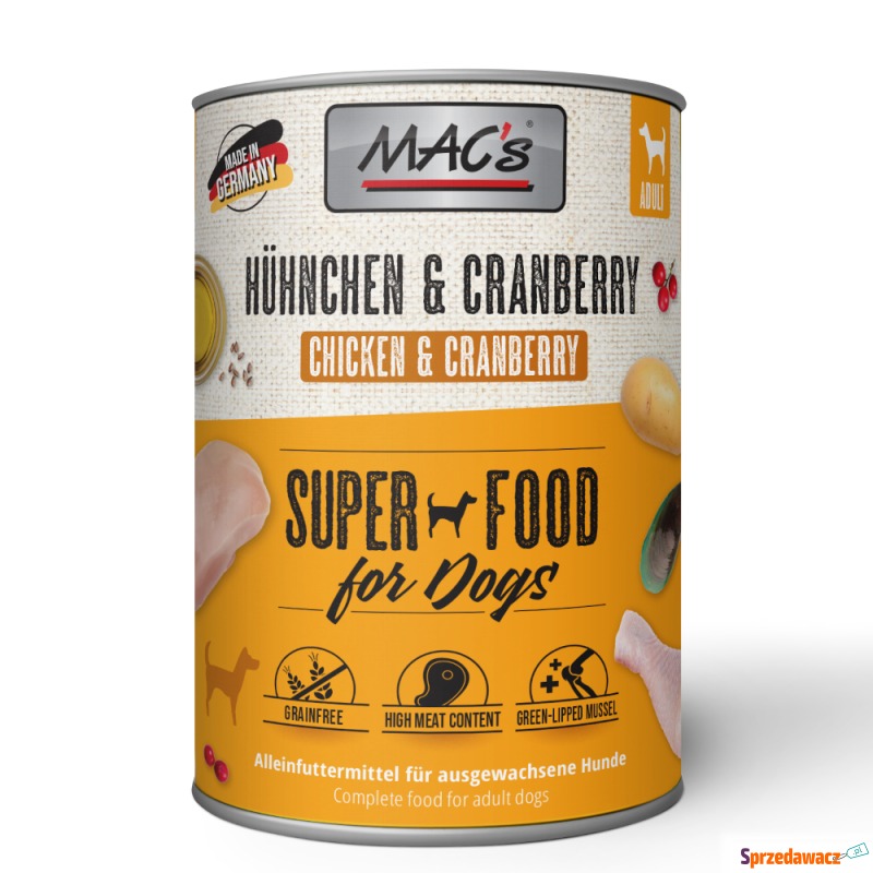 MAC's Adult Superfood, 6 x 400...