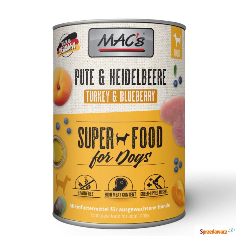 MAC's Adult Superfood, 6 x 400...