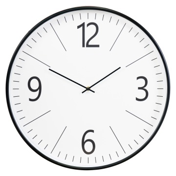 SELSEY Zegar ścienny Picupavely średnica 51 cm biało-czarny - Genesis