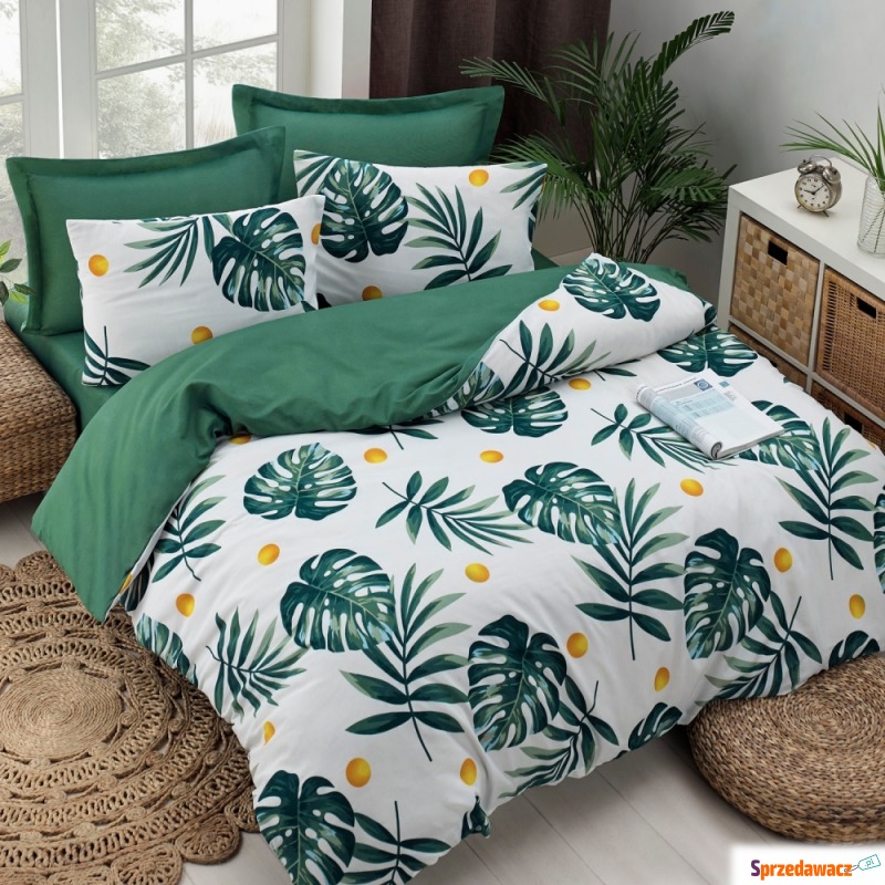 SELSEY Komplet pościeli Monstera 200x220 cm z... - Zestawy pościeli - Krosno
