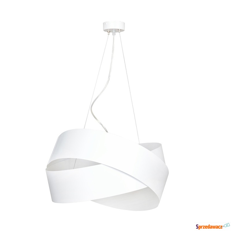 SELSEY Lampa wisząca Moncalieri biała - Genesis - Lampy wiszące, żyrandole - Gdańsk