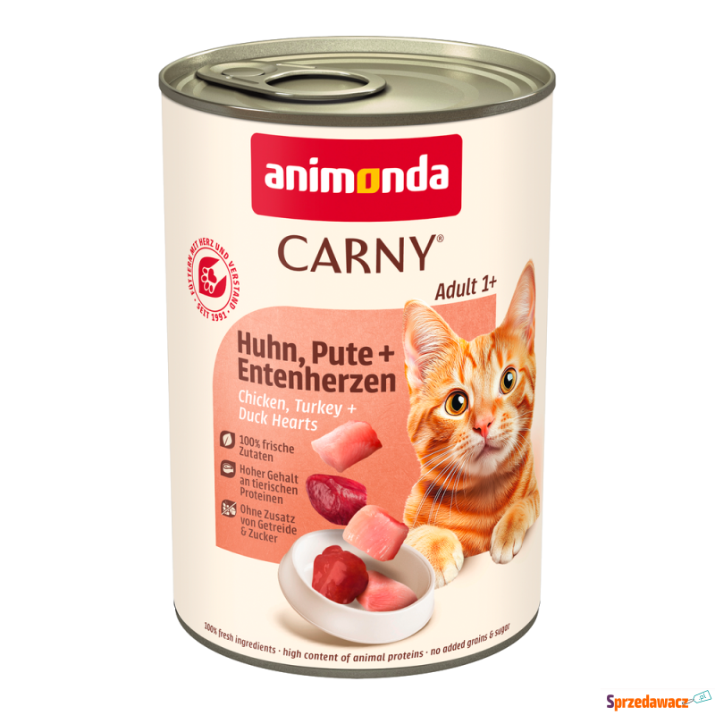 Korzystny pakiet animonda Carny Adult, 12 x 400... - Karmy dla kotów - Toruń
