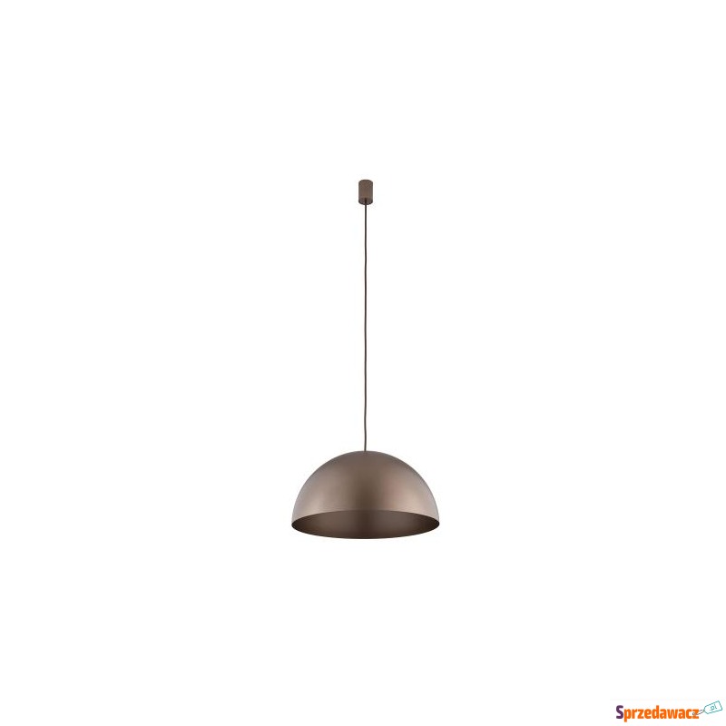 Lampa wisząca HEMISPHERE SUPER L Satynowy cze... - Lampy wiszące, żyrandole - Bielsko-Biała