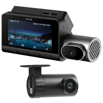Wideorejestrator 70mai T800 4K + kamera tylna RC24 HDR + karta microSD 256GB