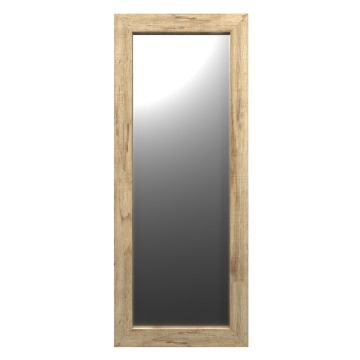SELSEY Lustro ścienne Hausly 148x56 cm jasne drewno - Genesis