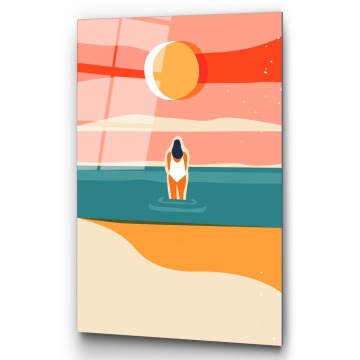SELSEY Obraz Onybill 65x45 cm plaża - Genesis