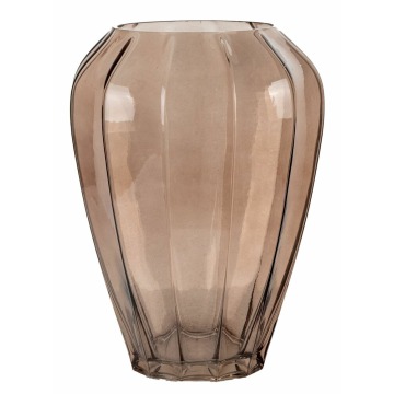SELSEY Wazon Velas 29 cm brązowy - Genesis