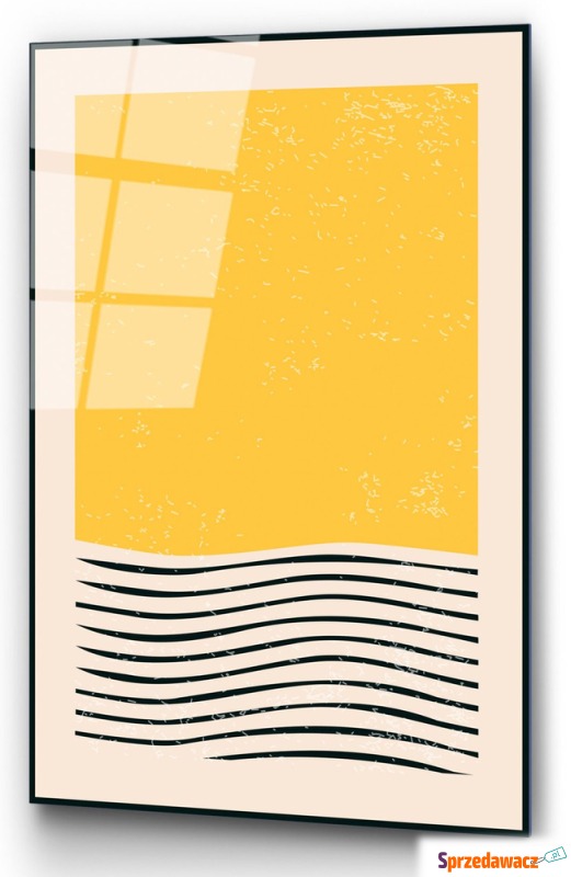 SELSEY Obraz Onybill 65x45 cm żółte tło - Genesis - Obrazy - Szczecin