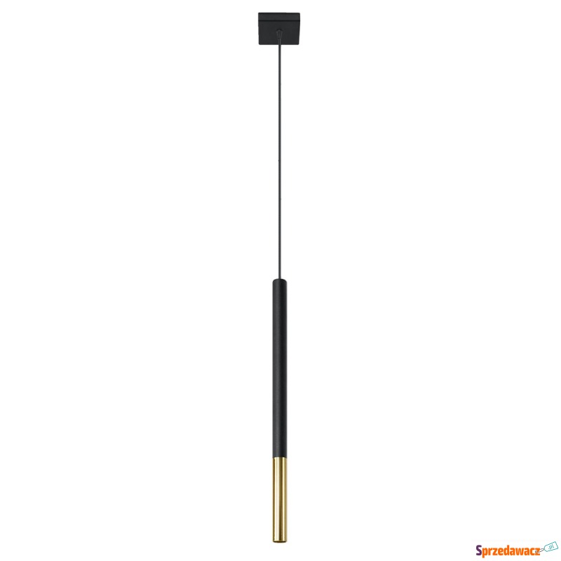 SELSEY Lampa wisząca Lagga 8x8 cm x1 czarna/z... - Lampy wiszące, żyrandole - Łódź