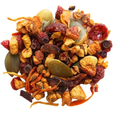 Personalizowane saszetki z herbatą rooibos, owocową lub ziołową
