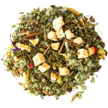 Personalizowane saszetki z herbatą rooibos, owocową lub ziołową