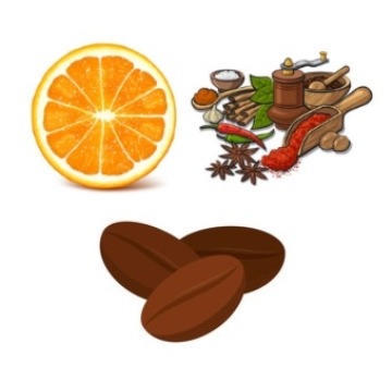 Personalizowane saszetki z kawą smakową aromatyzowaną deserową