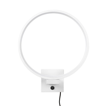 SELSEY Lampa ścienna Soyally biała - Genesis