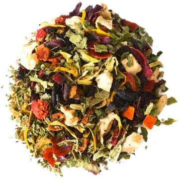 Personalizowane saszetki z herbatą rooibos, owocową lub ziołową