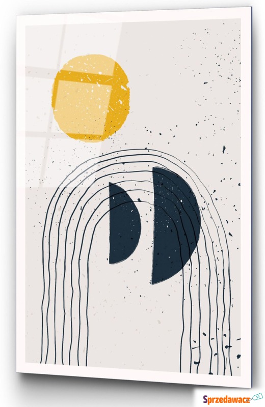SELSEY Obraz Onybill 65x45 cm z granatowymi a... - Obrazy - Elbląg