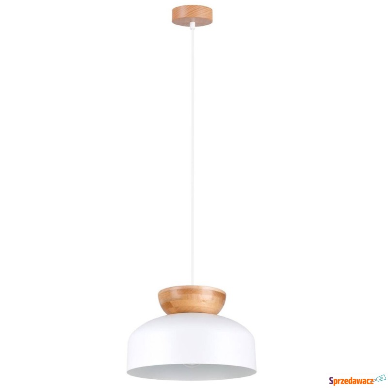 SELSEY Lampa wisząca Marion x1 biała - Genesis - Lampy wiszące, żyrandole - Słupsk