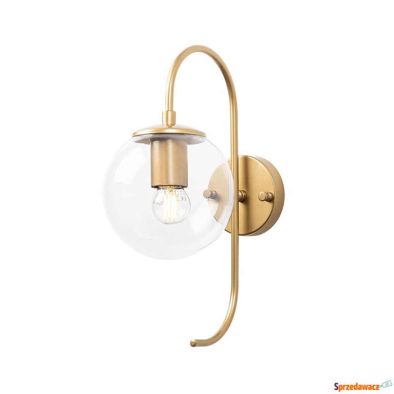 SELSEY Lampa ścienna Tribilia złota/ transpar... - Kinkiety - Sosnowiec