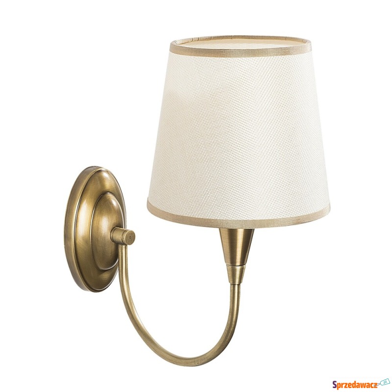 SELSEY Lampa ścienna Ashlesha złota - Genesis - Kinkiety - Słupsk