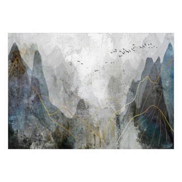 SELSEY Fototapeta Mglista przełęcz 450x315 cm - Genesis