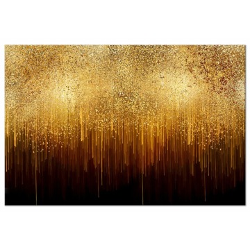 SELSEY Obraz Złota ekspansja jednoczęściowy 90x60 cm szeroki - Genesis