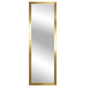 SELSEY Lustro ścienne Assurell 127x47 cm w złotej ramie - Genesis