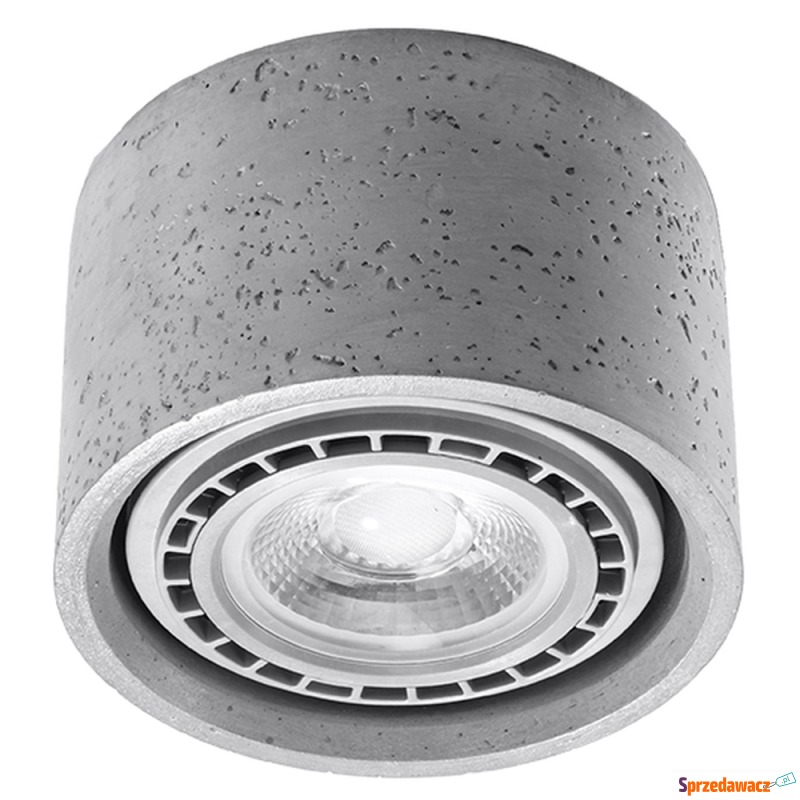 SELSEY Plafon Obett 14x14x9 cm x1 beton - Genesis - Lampy wiszące, żyrandole - Kwidzyn
