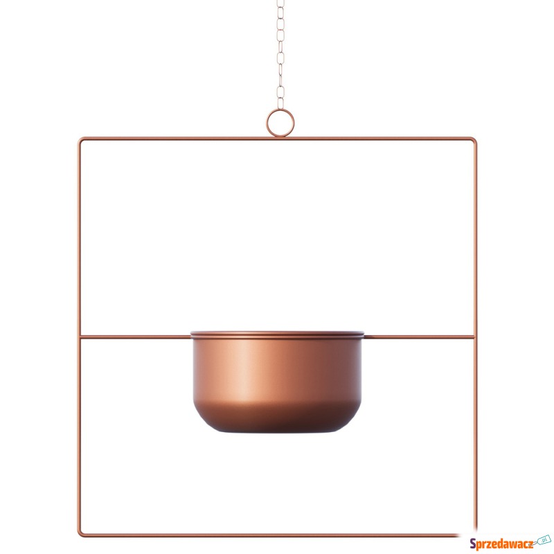 SELSEY Doniczka Mocric 40 cm metalowa miedziana... - Donice, doniczki - Słupsk