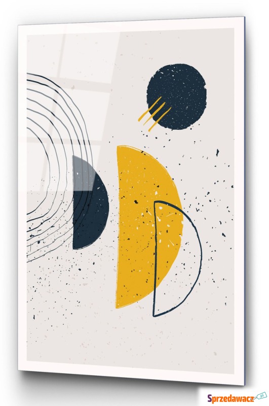 SELSEY Obraz Onybill 65x45 cm z żółtymi akcen... - Obrazy - Toruń